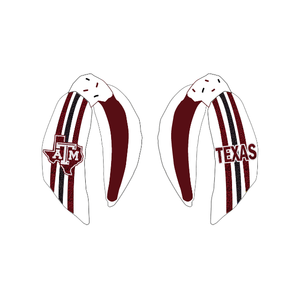 Beautiful Beaded Top-Knotted Designer <b>Headband</b> Bright Colours Fun Patterns Girls Luxury Hair Accessories Party Gift for game day - Product Image 5