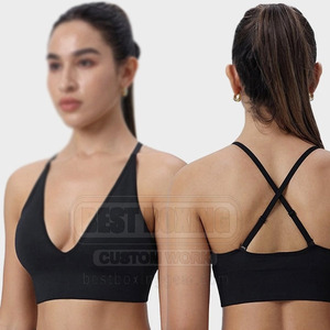 Sujetador deportivo de fitness de la mejor calidad, hecho en Pakistán, nuevo diseño, ropa de gimnasio, Sujetador deportivo para mujer 2025 - Product Image 2