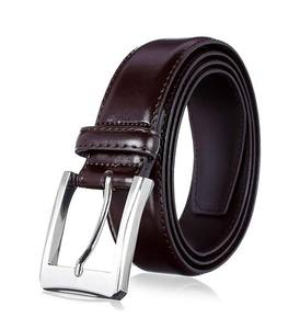 Ceinture en cuir texturé de 35 mm de large, fabriquée au Pakistan par un bon fournisseur, logo personnalisé imprimé, nouvelle tendance, service OEM ODM, prix de gros - Product Image 2