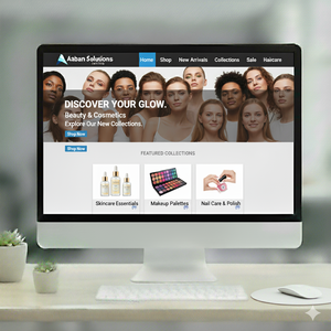 การพัฒนาเว็บไซต์อีคอมเมิร์ซความงามและเครื่องสำอางระดับมืออาชีพผู้เชี่ยวชาญเว็บที่มีทักษะในสหรัฐอเมริกา - Product Image 1