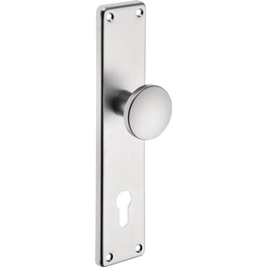 Placa de Renovación de Acero Inoxidable 344 Z con Perilla de 72 mm PZ EDI Est 72 mm - Product Image 1