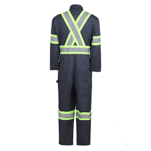 Vêtements de travail réfléchissants en polyester pour hommes, uniformes de sécurité personnalisés de conception OEM, interaction internationale, bienvenue, arrivée 2024 - Product Image 2