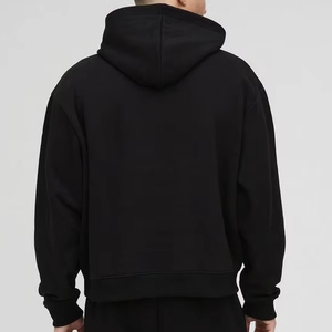 Precio de fábrica al por mayor de gran tamaño Boxy Homme Hombres Gimnasio Serigrafía Sudadera con capucha de alta calidad última Sudadera con capucha de lana de algodón - Product Image 5