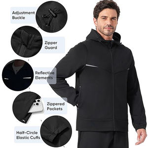 Chándal de lujo OEM, conjunto de pantalones y chaqueta deportiva para entrenamiento al por mayor, conjunto personalizado de dos piezas para hombre, chándales con capucha - Product Image 2