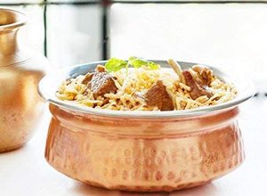 ชามใส่อาหารทำจากทองแดงทำจากเหล็กผสมคุณภาพระดับพรีเมียมใช้ในการเสิร์ฟเครื่องครัวทำจากทองแดงอุปกรณ์เสิร์ฟอาหารอินเดีย - Product Image 4