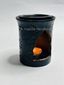 सुंदर काला संगमरमर सोप्स्टोन टी-लाइट धारक सबसे अच्छा मूल्य थोक मूल्य थोक - Product Image 5