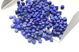 Potente conjunto de 50 piezas, 4-6 MM, cristal de lapislázuli Natural, joyería sin pulir, piedras preciosas crudas sueltas para el estrés del Chakra del tercer ojo - Product Image 2