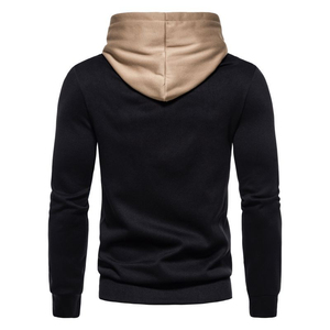 Sweat-shirts à capuche en molleton de coton de qualité supérieure pour hommes, en tissu éponge français de haute qualité, à manches longues, brodés, tricotés, personnalisés pour l'hiver - Product Image 2