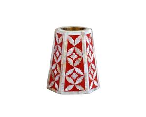 Coffret cadeau Ramadan de style arabe incrustation de nacre en bois Mubkhar Bakhoor boîte de plateau de brûleur artisanat de qualité de l'Inde en résine - Product Image 6