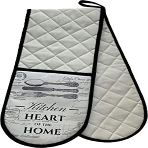 Gant de four double en coton de haute qualité style personnalisable Technics Feature Origin India - Product Image 3