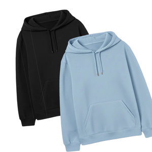 Unisex Plain Pullover Hoodie For <b>Men</b> And Women with 100% Soft Fleece Cotton Sweatshirt Casual Winter Wear Custom Logo <b>Hooded</b> <b>Top</b> - Product Image 3