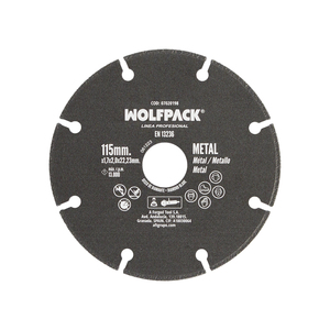 Disco da Taglio Universale per Metalli Ø 115 x 1,7 mm Filo di Diamante - Product Image 1