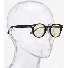 Gafas de Sol Modernas con Montura Completa, Lentes Polarizadas Ligeras con Degradado, Antireflejantes, Montura Transparente Blanca con Diseño de Carey, Protección UV - Product Image 2