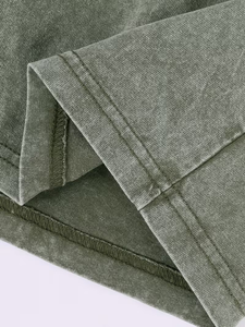 Pantalones Cortos Deportivos Transpirables para Hombre, Lavado Ácido, con Cordón, Holgados, Casuales, Cómodos, para Primavera, Verano, Actividades al Aire Libre - Product Image 4