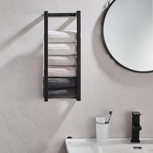 Porte-serviettes en métal de luxe durable avec une capacité de charge supérieure, accessoire de salle de bain écologique et antidérapant - Product Image 6