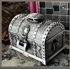 <b>Cheap</b> Vintage Style Metal Jewellery Box Elevate Your Collection With Our Stylish Jewelry <b>Boxes</b> Metal Jewelry <b>Boxes</b> Wholesale - Product Image 2