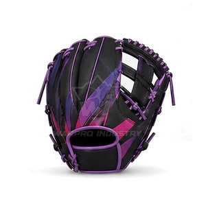 Gants de baseball faits à la main en cuir de qualité supérieure, robustes, durables, confortables, adaptés à l'entraînement, à la pratique et à la compétition - Product Image 3