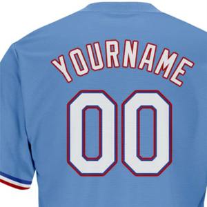 Chemises de baseball athlétiques en gros avec impression par sublimation, parfaites pour les équipes, les ligues et les passionnés de fitness - Product Image 5