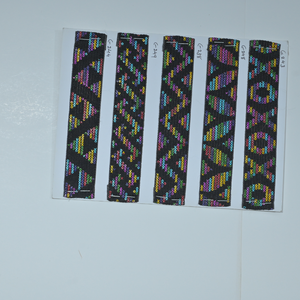 Ribete de encaje Jacquard de primera calidad con bordado decorativo Diseños textiles de estilo elegante para moda y ropa - Product Image 3