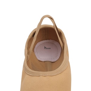 Zapatillas de Ballet Personalizadas de Lona Elástica, Transpirables, con Suela Dividida, para Mujeres, Niñas y Niños, para Entrenamiento y Actuaciones en Escenario - Product Image 5