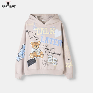 Comprar personalizado transpirable casual streetwear gota hombro figuras transpirable ecológico sudaderas con capucha de punto - Product Image 4