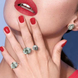 Anillo de Plata de Ley 925, amatista ovalada, chapado en oro rosa, amatista brasileña, GEMA, juego de pendientes de plata - Product Image 6