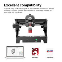 La plus petite machine de gravure laser portable ACMER S1 Mini 2.5w 0.04*0.04mm Machine de découpe laser acrylique pour bois