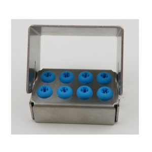 Boîte de stérilisation pour fraises en acier inoxydable 4/6/8 trous porte-fraises dentaires - Product Image 6