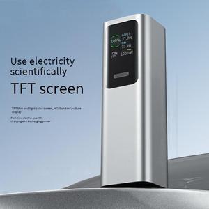 แบตเตอรี่สำรองแบบพกพาขนาด10000มิลลิแอมป์ชั่วโมงพร้อมระบบชาร์จเร็วความจุสูงแบบ2-in-1เครื่องชาร์จเร็วไร้สายแบบมีสายที่ชาร์จแบตเตอรี่สำรอง - Product Image 6