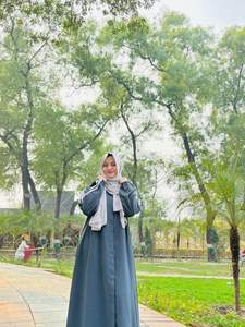 Qualité supérieure Personnalisé Designer Femmes Naqab Manches Longues Burqa Style Ethnique Hijab Mode Islamique Robes Musulmanes Abaya - Product Image 4