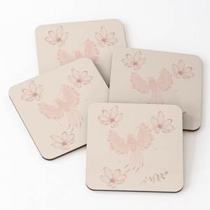 Hot Sale Hot Sale Acacia Solid Wood Coaster Coaster Set with Holder Insulation Mat for Home Trendy Product From India - Product Image 2