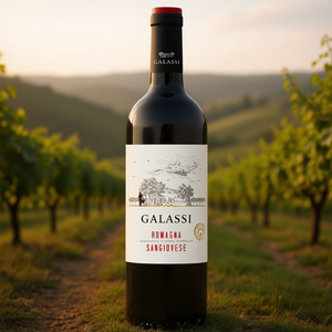 Galassi Sangiovese Di Romagna DOC Red <b>Wine</b> Smooth Classic Italian 750ml 6 Bottles Per Box - Product Image 3