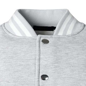Men's Customized Varsity Jacket with Puff Printed Wool Leather Sleeves Dyed to Your Own Design - Product Image 4