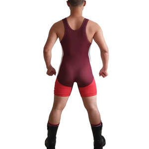 2025 mới tùy chỉnh in nhanh chóng khô unisex wrestling SINGLET cho boxing Workout đào tạo thấp cắt Polyester/Nylon - Product Image 6