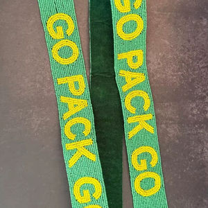 New Leopard Print Beaded Belts 3.8 cm <b>Glitter</b> Crossbody Shoulder Handbag Hardware <b>Bag</b> Straps - Product Image 1