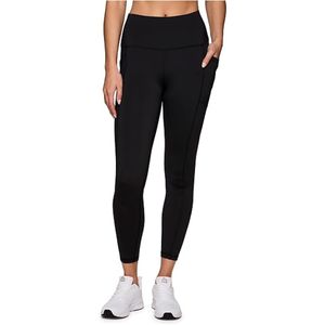 Leggings Deportivos de Cintura Alta con Cordón Ajustable para Mujer, Color Sólido, para Gimnasio y Correr - Spandex/Poliéster - Product Image 6