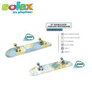 Planche de skateboard portable en érable chinois de 31 pouces, double concave, idéale pour débutants - Product Image 2
