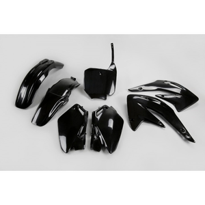 Kit di plastica nera per Honda CR 85 2003-2025 motocicli accessori essenziali per moto - Product Image 1
