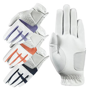 Gants de golf antidérapants pour hommes et femmes de marque personnalisée, en cuir de cabretta respirant, logo brodé - Product Image 3