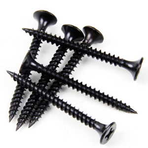 Venta al por mayor de tornillos negros de acero al carbono para aplicaciones de paneles de yeso y madera - Product Image 2