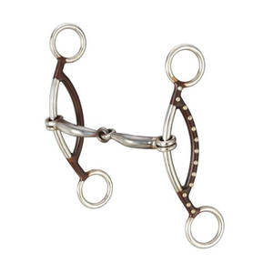 Antique Brown H Gag Snaffle Léger Taille Personnalisée Cheval Bits Haute Qualité 2024 Western Cheval Bits Meilleure Vente Pas Cher Prix - Product Image 1