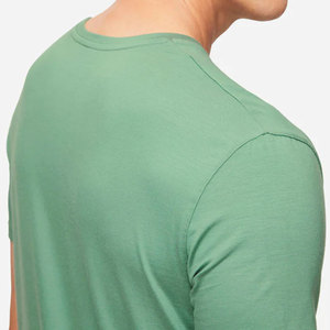 Camisetas de Doble Capa con Detalle de Dobladillo, Camisetas de Polialgodón para Streetwear - Product Image 6
