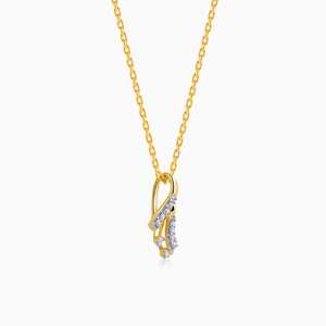 Heer by GIVA Lab Bague en or avec deux diamants - Product Image 3