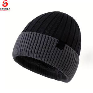 Gorro de Punto Acrílico de Alta Calidad 100% para Mujer y Hombre, Informal, Suave, Cálido, para Invierno y Playa - Product Image 4
