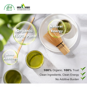 Bubuk Matcha Grade upacara organik suplemen kesehatan antioksidan alami ekstrak teh hijau Jepang Premium sumber hijau - Product Image 4