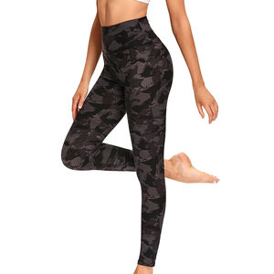 Legging personnalisé imprimé de qualité supérieure pour femmes élégant et à la mode en gros Legging personnalisé de couleurs unies à vendre - Product Image 2