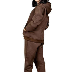 Sweatshirts à capuche Pantalons de jogging Ensembles Running Football Football Survêtement Streetwear Survêtements personnalisés pour femmes - Product Image 5