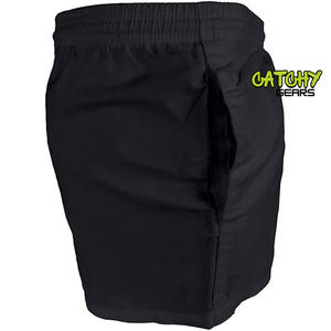 Short de rugby unisexe en polyester et coton respirant avec logo personnalisé vente en gros de vêtements de football - Product Image 2