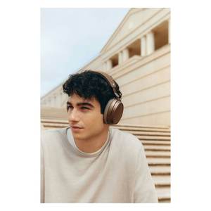 Audífonos Inalámbricos Sennheiser Momentum 4 On-Ear y Over-Ear con Bluetooth y Micrófono, Color Marrón - Modelo M4AEBTBR 0989650 - Product Image 6