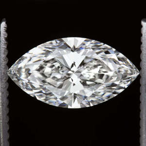 Couleur blanche de diamant CVD de coupe de marquise cultivée en laboratoire certifiée par IGI E VVS2 forme lâche de marquise polie avec le certificat d'IGI - Product Image 1